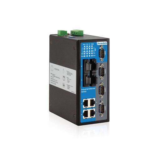 3onedata Industrial Din-rail Managed Switches IES618-4F(M)-4D(RS-232)