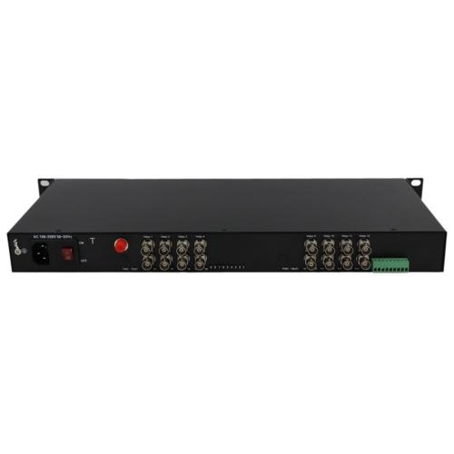 3onedata 16-Channel TVI/CVI/AHD Video to Fiber Converter SWV62600