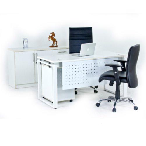Gudang Furniture Meja Kerja Kantor Manager Modern Minimalis Aditech FR 08