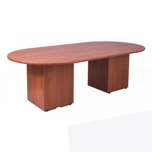 Gudang Furniture Meja Rapat Kantor Modern Minimalis Aditech R 200 Maple