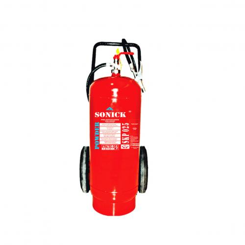 Sonick Fire Extinguishers Dry Chemical Powder 25 Kg Trolley [SKP-025]