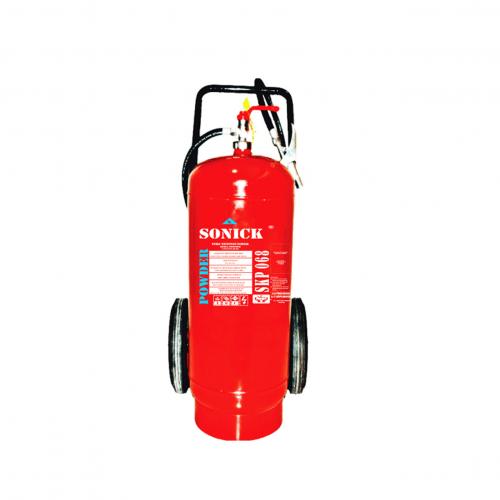 Sonick Fire Extinguishers Dry Chemical Powder 68 Kg Trolley [SKP-068]