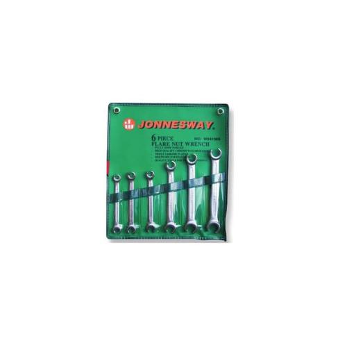 JONNESWAY Flare Nut Wrench Set 6 Pcs 8x9/10x11/10x12/13x14/16x17/17x19 mm [W24106S]