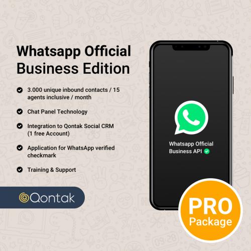 Qontak WhatsApp Official Business Edition Pro Package