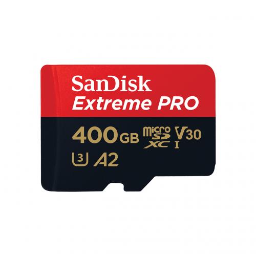 SANDISK Micro SDXC Extreme Pro 400GB [SDSQXCZ-400G-GN6MA]