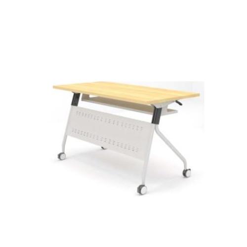 HighPoint Folding Table Modesty Metal ZD05N Cappucino