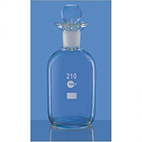 Borosil Bottles B.O.D with Interchangeable Stopper 300 ml [1250022]