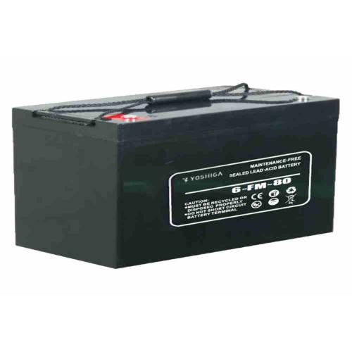 YOSHIGA Battery 12V 80AH 6-FM-80