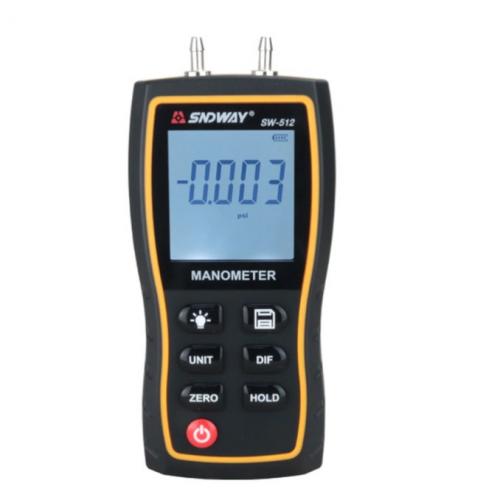 Sndway Digital Manometer Air Pressure SW-512