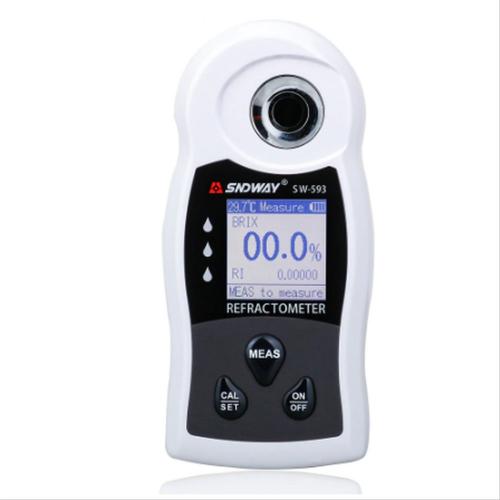 Sndway Refractometer Sugar Brix Meter Sacharimeter Digital SW-593