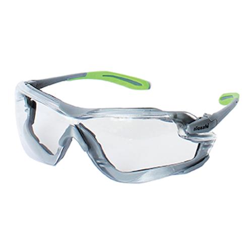 Allsafe Everest Safety Spectacles [ALS-SS101AF] - Clear Lens Green Frame