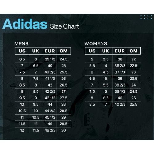 adidas ultra boost size chart cm