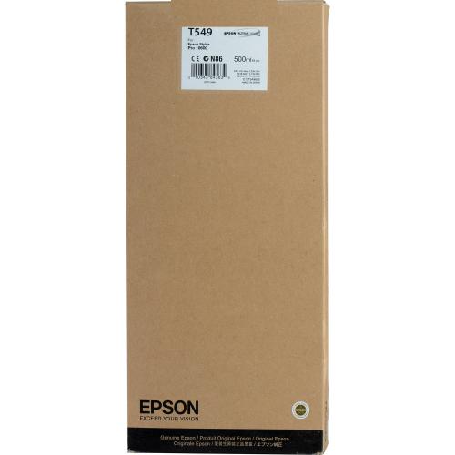 EPSON T549 Light Cyan Ink Cartridge 500 ml [C13T549500]