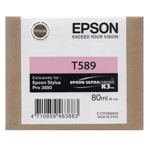 EPSON T589 Light Cyan Ink Cartridge 80 ml [C13T589500]