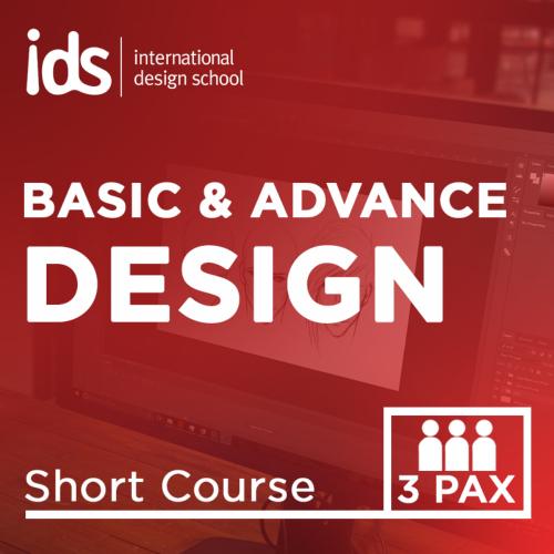 IDS Paket Basic + Advance Design 3 Pax