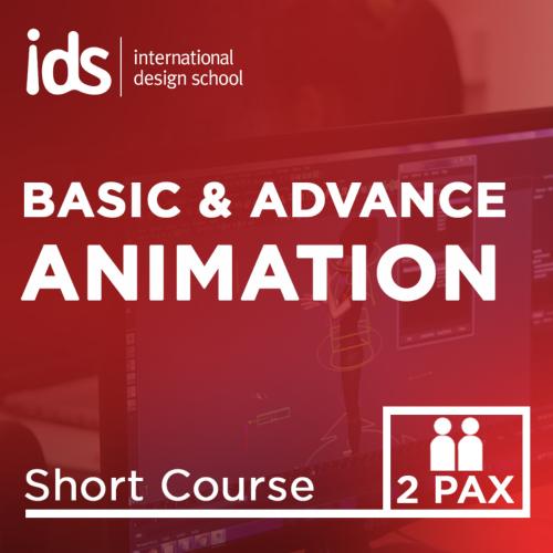 IDS Paket Basic + Advance Animasi 2 Pax