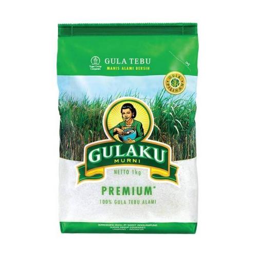 GULAKU Gula Tebu Premium 1 kg 24 Pcs