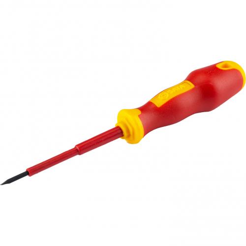 SATA VDE Insulated Screwdriver Slotted 2.5 x 75mm [61321]
