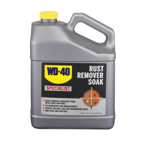 WD-40 Specialist Acid-Free Rust Remover Soak 1 Gallon