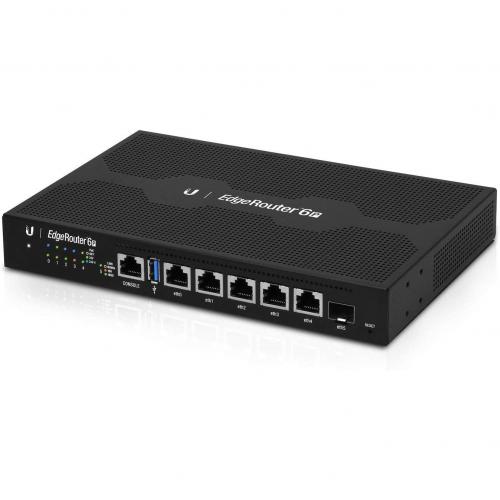UBIQUITI 6-Port Gigabit Router with 1 SFP Port EdgeRouter 6P ER-6P