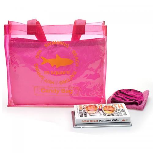 M-Square Smart PVC Shoulder Bag S161853 Peach