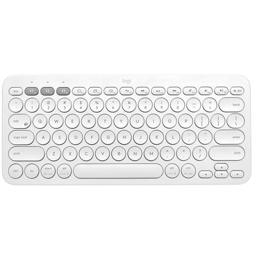 LOGITECH Multi Device Bluetooth Keyboard K380 [920-009580] - Off-White