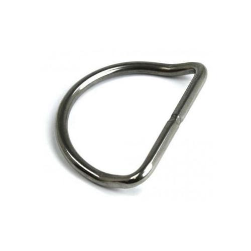 B-SAVE D-Ring 50mm (2 Inch) Stainless Steel Snap Ring Flat Style 9963120