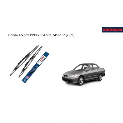 BOSCH Advantage Wiper for Honda Accord 1999-2004 Size 24" & 18" (2Pcs)