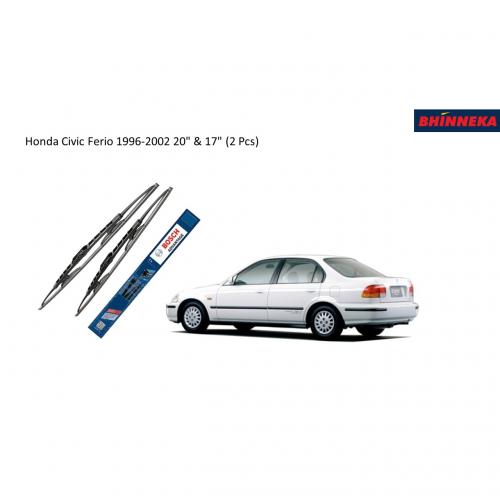 BOSCH Advantage Wiper for Honda Civic Ferio 1996-2002 20" & 17" (2 Pcs)