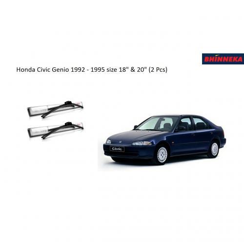 BOSCH Clear Advantage for Honda Civic Genio 1992-1995 Size 18" & 20" (2 Pcs)