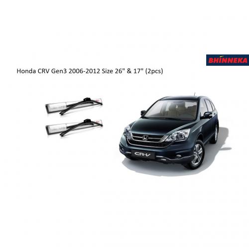 BOSCH Clear Advantage for Honda CRV Gen3 2006-2012 Size 26" & 17" (2pcs)
