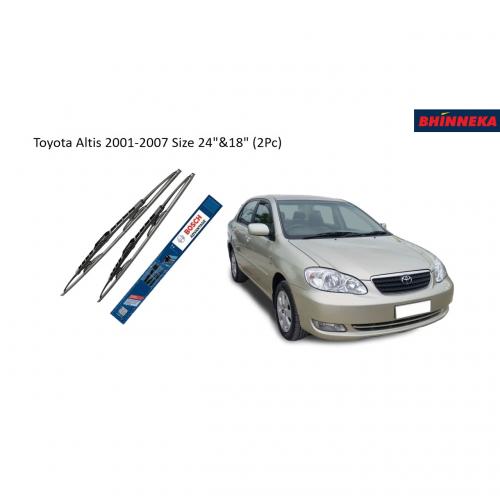 BOSCH Advantage Wiper for Toyota Altis 2001-2007 Size 24 Inch & 18 Inch