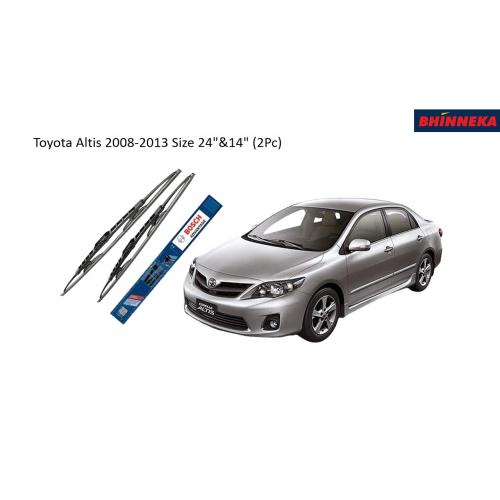 BOSCH Advantage Wiper for Toyota Altis 2008-2013 Size 24 Inch & 14 Inch