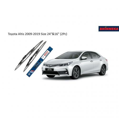 BOSCH Advantage Wiper for Toyota Altis 2009-2019 Size 24 Inch & 16 Inch