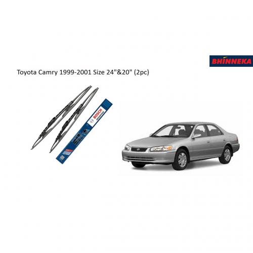 BOSCH Advantage Wiper for Toyota Camry 1999-2001 Size 24 Inch & 20 Inch