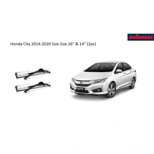BOSCH Clear Advantage for Honda City 2014-2020 Size Size 26" & 14" (2pc)