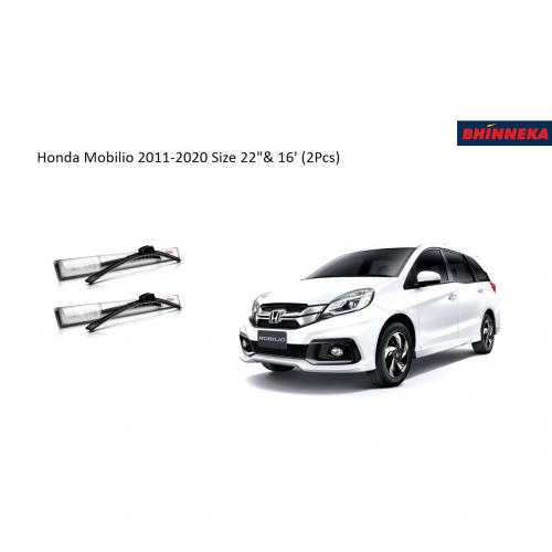 BOSCH Clear Advantage for Honda Mobilio 2011-2020 Size 22"& 16' (2Pcs)