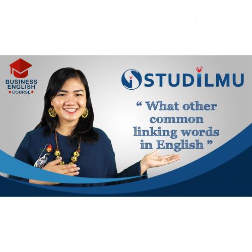 STUDiLMU What Other Common Linking Words in English