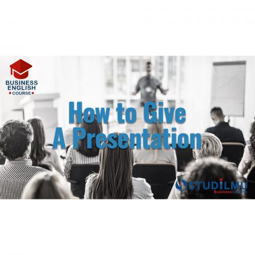 STUDiLMU How to Give a Presentation