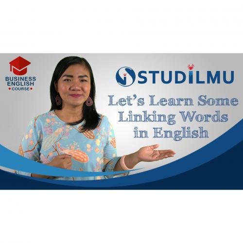 STUDiLMU Let's Learn Some Linking Words in English