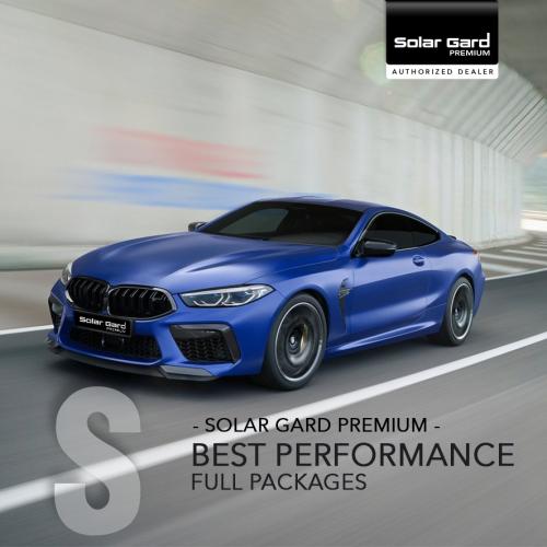 Solar Gard Paket Full Kaca Depan + Samping + Belakang Platinum Series Mobil Nissan GTR 12