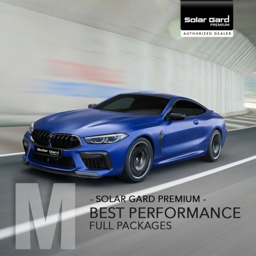 Solar Gard Paket Full Kaca Depan + Samping + Belakang Platinum Series Mobil BMW Series 6