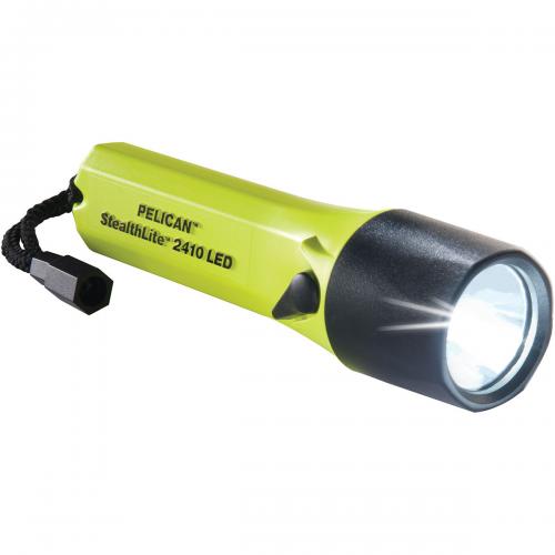PELICAN Flashlight LED Stealthlite 2410 Yellow