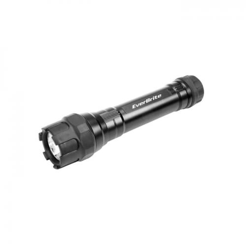 Everbrite Aluminum Flashlight With Rubber Coating 2D
