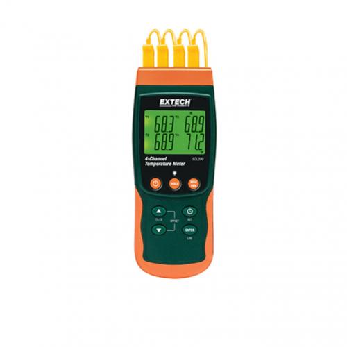 EXTECH Thermometer SD Logger 4-Channel SDL200