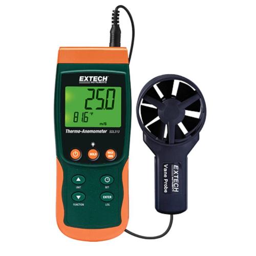 EXTECH Thermo Anemometer SD Logger SDL310