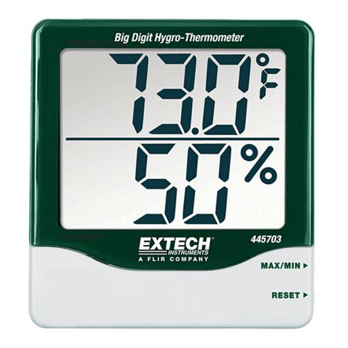 EXTECH Hygro Thermometer Big Digit 445703