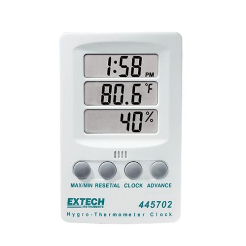 EXTECH Hygro Thermometer Clock 445702