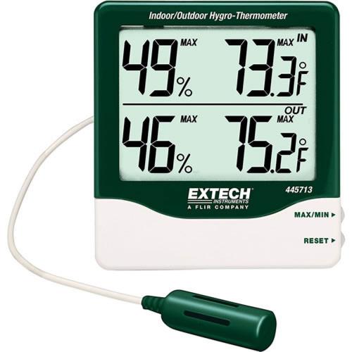 EXTECH Hygrothermometer In Outdoor 445713
