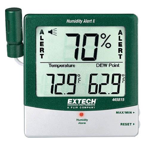 EXTECH Hygro Thermometer with RH Alert 445815